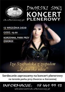 Koncert plenerowy Izabeli Szafrańskiej