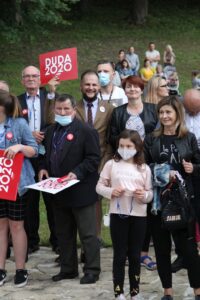 Prezydent Andrzej Duda odwiedził Gminę Korzenna.