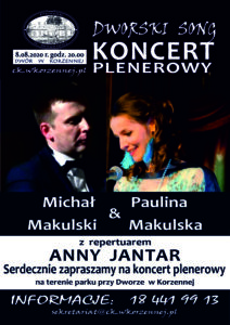 Dworski Song- Koncert plenerowy