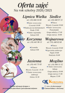 Oferta zajęć dodatkowych
