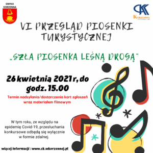 VI Gminny Przegląd Piosenki Turystycznej “Szła piosenka leśną drogą”