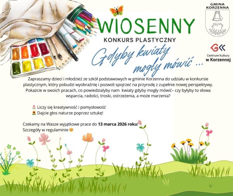 WIOSENNY KONKURS PLASTYCZNY