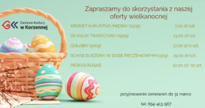Oferta Wielkanocna 2026