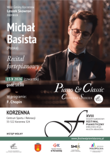 Recital fortepianowy – Michał Basista