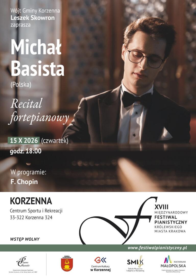 Recital fortepianowy - Michał Basista