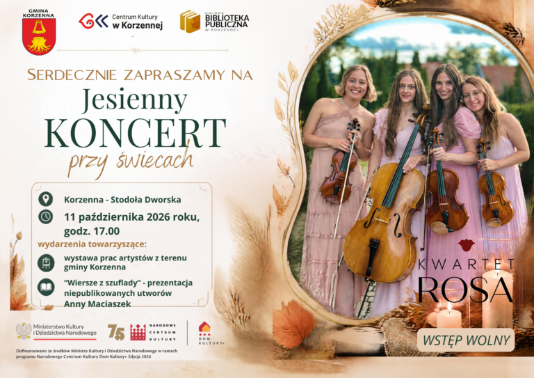 JESIENNY KONCERT PRZY ŚWIECACH